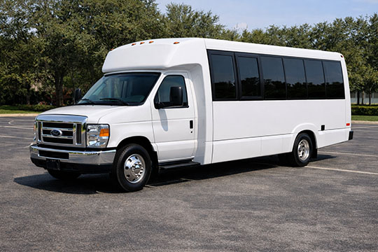 18-passenger minibus available for charter in Hawesville, KY
