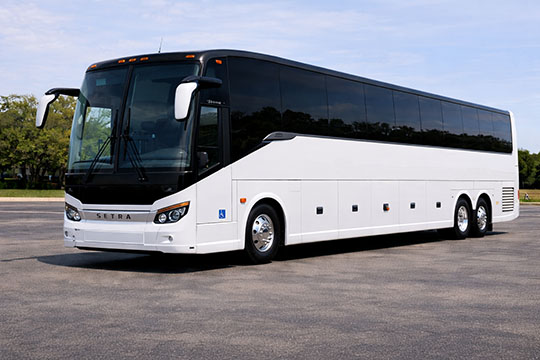 56-passenger charter bus available for charter in Hawesville, KY